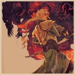 Glorfindel & the Balrog, by Morgan Rogers.jpg