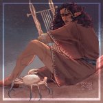 Maglor & crab, by Morgan Rogers.jpg