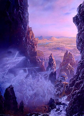 The King of the Oathbreakers by Ted Nasmith.
