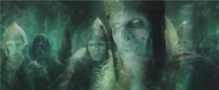 Army of the Dead in LoTR The Return of the King.