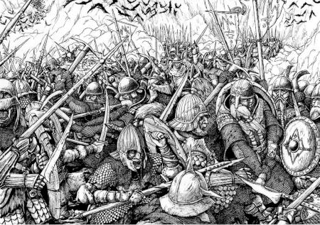 Battle of Five Armies: Warriors of Dain.