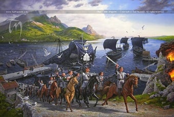 Thus Came Aragorn by Ted Nasmith.