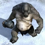 A cave troll in the game.
