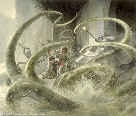 Watcher in the Water by John Howe.