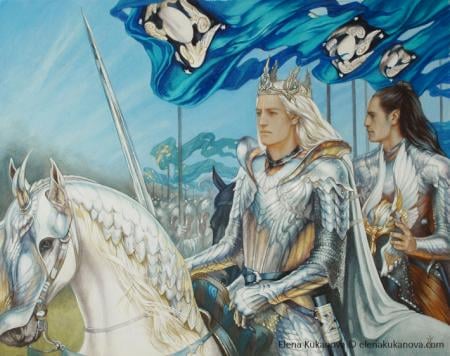 King of Doriath by Elena Kukanova.