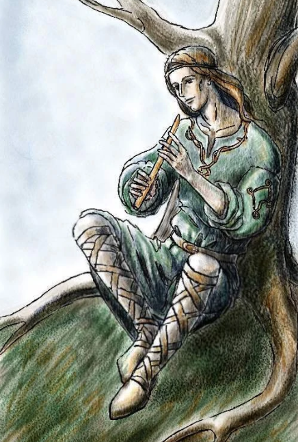 A Sindarin flautist of Doriath.