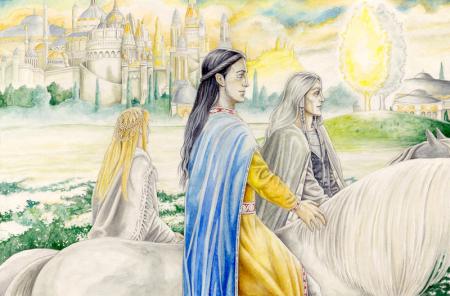 Ingwe, Finwe, and Elwe by Peter Xavier Price.