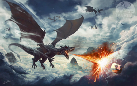 Ancalagon vs E&auml;rendil.