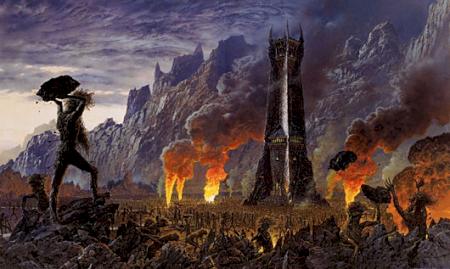 The Wrath of the Ents by Ted Nasmith.
