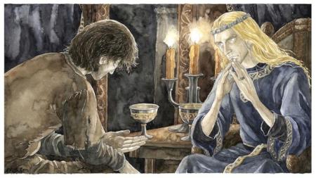 Finrod is reminded of his oath.