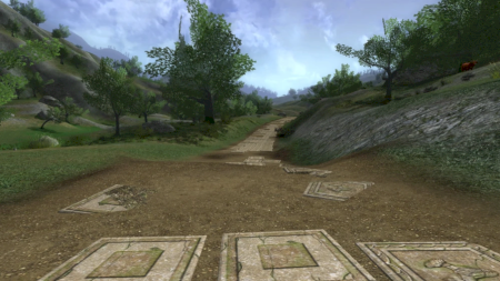 The Lord of the Rings Online - North-South Road.