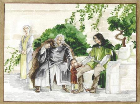Ecthelion, Thorongil and Boromir.