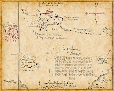 Thror's map