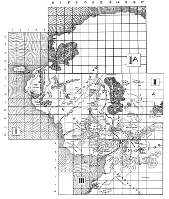 Map of Middle-earth by Christopher Tolkien.