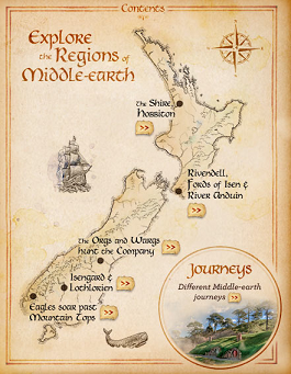 Regions of Middle-earth.