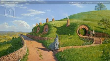 One Morning Long Ago by Ted Nasmith.