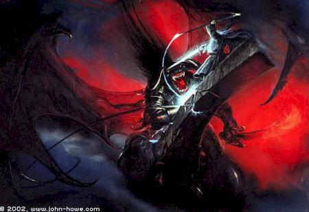 The Bridge of Khazad&rsquo;dum by John Howe.