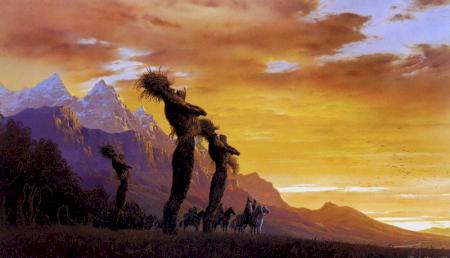 The Tree Shepherds by Ted Nasmith.