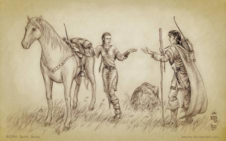 Meeting of F&euml;anor and Nerdadel.