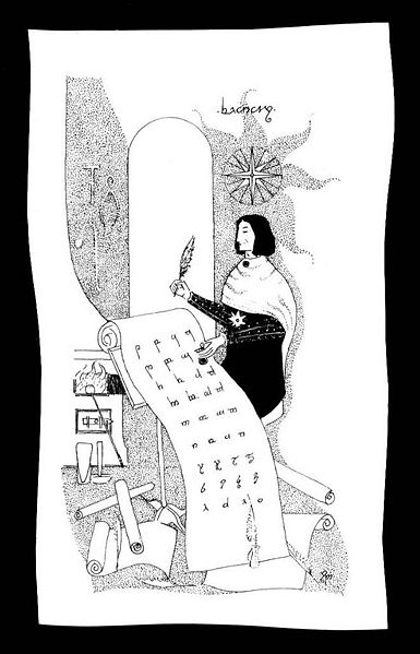 F&euml;anor designs the first Tengwar.