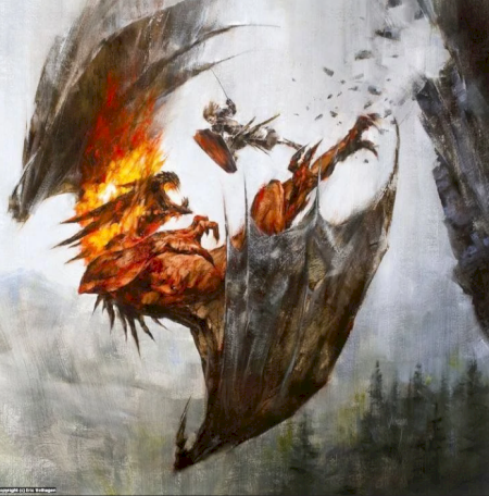 Glorfindel and the Balrog.