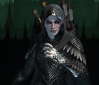 Eltariel in Middle Earth: Shadow of War Game.