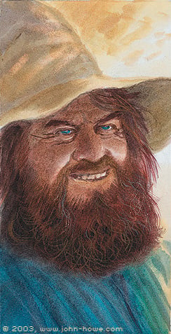 John Howe - Tom Bombadil.