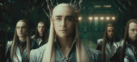 Thranduil at the Lonely Mountain.