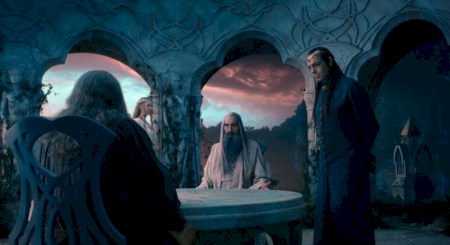 White Council meeting on the question of Dol Guldur.