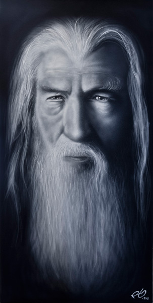 Gandalf the Grey by Roger Thomasson.