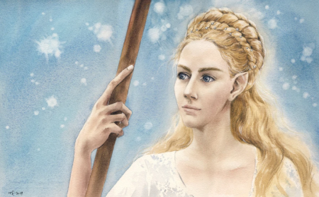 Galadriel in Aman.