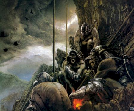 The Uruk-hai by John Howe.