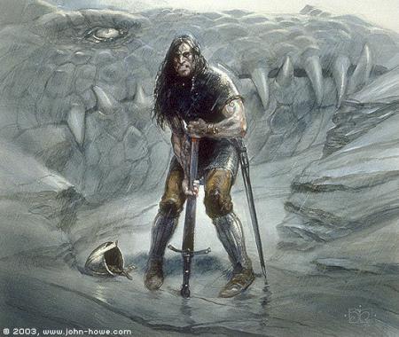 Dragon's Curse by John Howe.