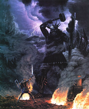 Morgoth and the High King of Noldor.
