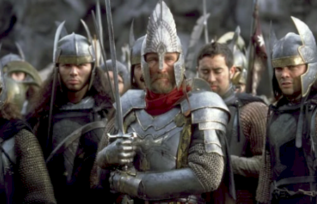 Elendil with his men.