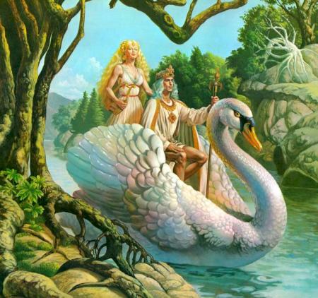 The Swan-Boat of Galadriel.